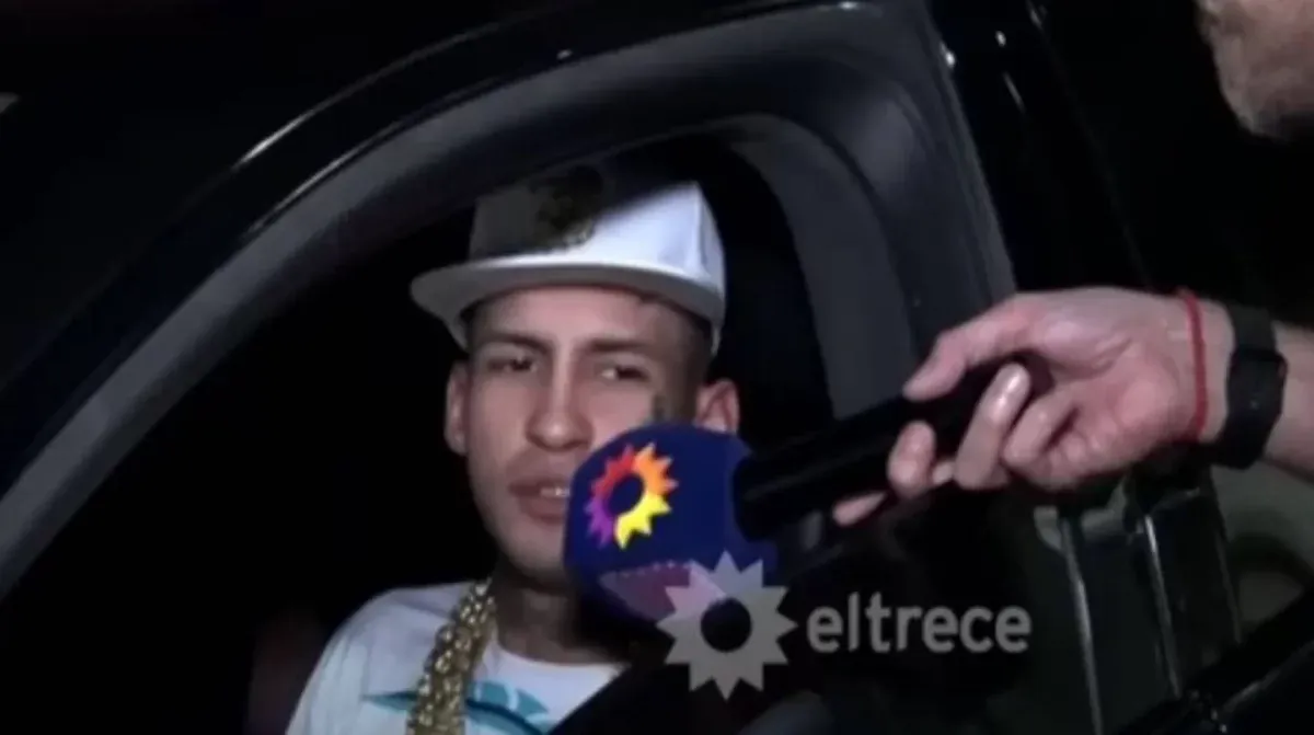 L-Gante se puso triste cuando le preguntaron si Wanda Nara lo había usado.