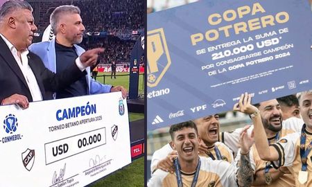 Mientras el campeón de la Copa Potrero gana U$S 350.000, cuánto paga la Liga Profesional Mientras el campeón de la Copa Potrero gana U$S 350.000, cuánto paga la Liga Profesional