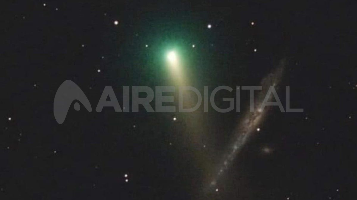 El cometa Leonard ya se deja ver en el hemisferio sur.