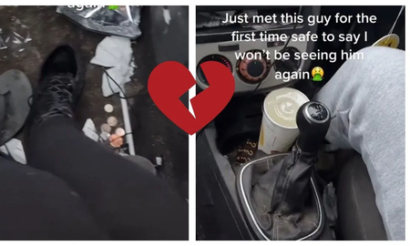 Tuvo una cita y el auto tenía tanta basura que no lo quiere volver a ver: Huele tan mal como se ve Tuvo una cita y el auto tenía tanta basura que no lo quiere volver a ver: Huele tan mal como se ve