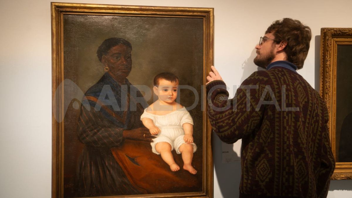 “La negra y el niño”, una de las obras más representativas de Sor Josefa Díaz y Clucellas. “La negra y el niño”, una de las obras más representativas de Sor Josefa Díaz y Clucellas.