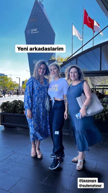 Wanda Nara contrató los servicios de Jazmín Natour, la traductora del actor Ergün Demir.