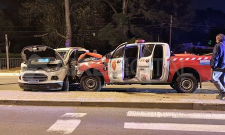 Así quedaron los vehículos producto del accidente. Así quedaron los vehículos producto del accidente.