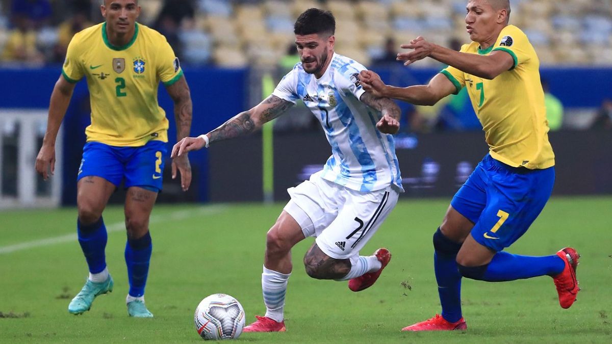 Argentina y Brasil ya se enfrentaron con 1500 invitados en la final de la Copa Am&eacute;rica.