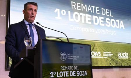 primer lote de soja: fuerte llamado a sostener la agenda productiva primer lote de soja: fuerte llamado a sostener la agenda productiva