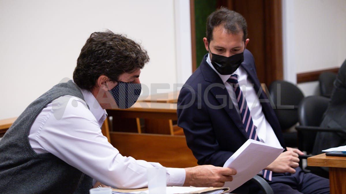 Martín Peón y Alejandro Otte, abogados defensores