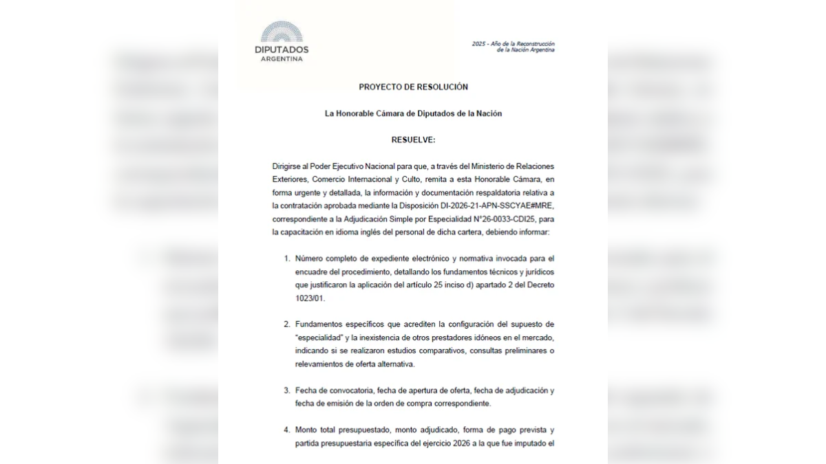 Sturzegate: diputados piden explicaciones por la contratación de Cancillería a la asociación dirigida por la esposa de Sturzenegger Sturzegate: diputados piden explicaciones por la contratación de Cancillería a la asociación dirigida por la esposa de Sturzenegger