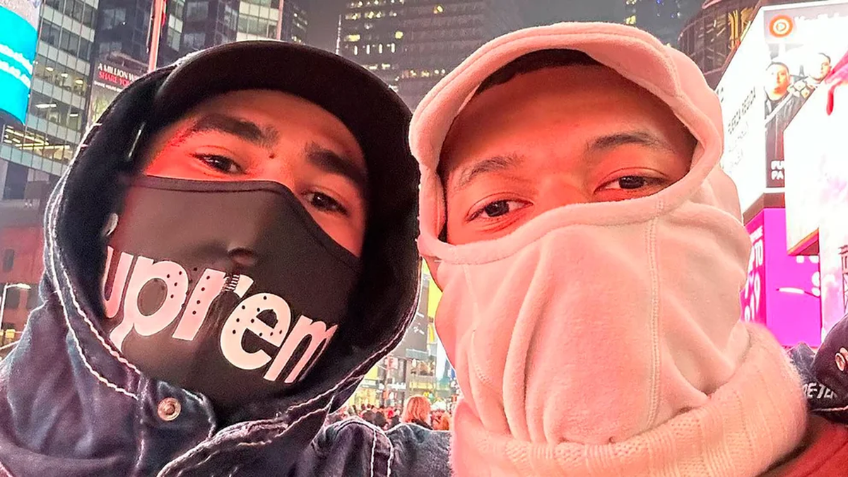Kylian Mbappé y Achraf Hakimi fueron vistos camuflados por Nueva York