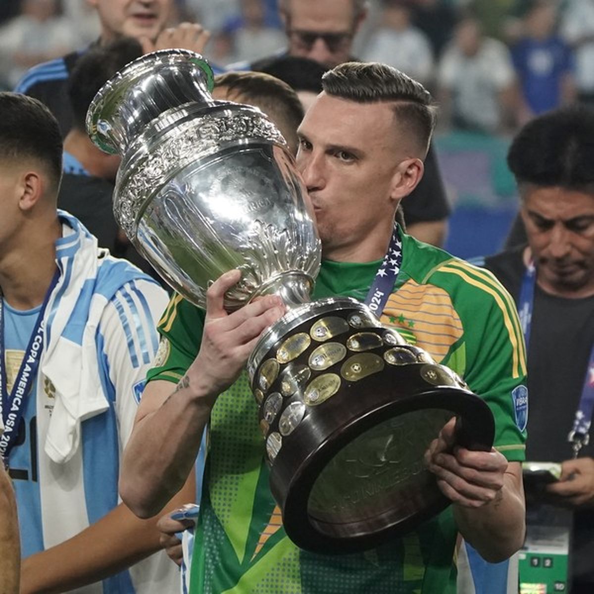 Franco Armani le dijo adiós a la Selección Argentina tras la consagración en la Copa América 2024. Franco Armani le dijo adiós a la Selección Argentina tras la consagración en la Copa América 2024.