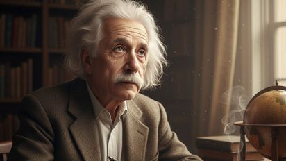 Albert Einstein, físico alemán: 