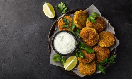 Falafel al horno. Falafel al horno.