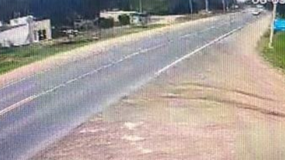 Una de las siete cámaras se instala en Ruta 1 y Palacios. Una de las siete cámaras se instala en Ruta 1 y Palacios.