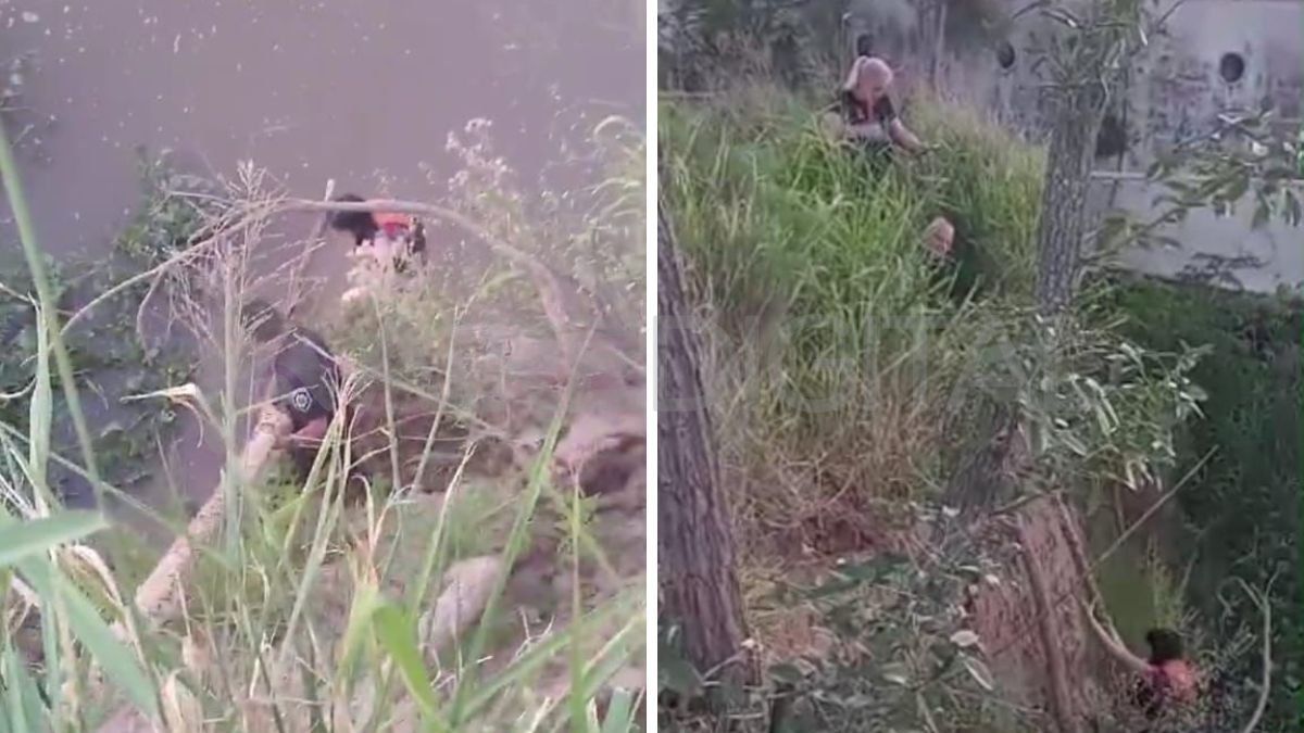 Sauce Viejo: rescataron a una joven a quien se le vio vuelta un kayak en el Río Coronda.