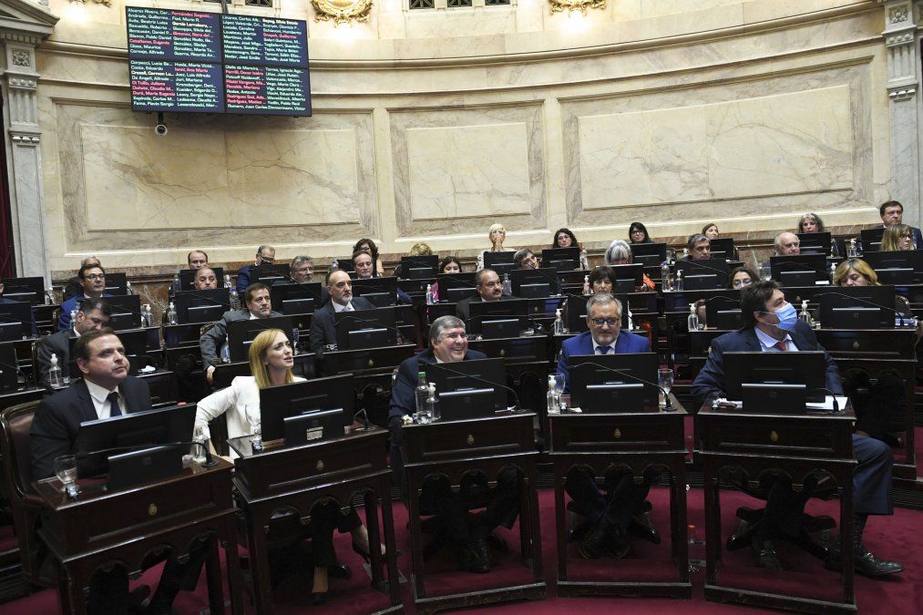 Los tres senadores santafesinos votaron a favor de convertir en ley el acuerdo con el FMI.&nbsp;