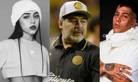 Duki tuvo que cerrar su cuenta de Twitter tras defender a Nicki Nicole luego de las críticas a Diego Maradona Duki tuvo que cerrar su cuenta de Twitter tras defender a Nicki Nicole luego de las críticas a Diego Maradona