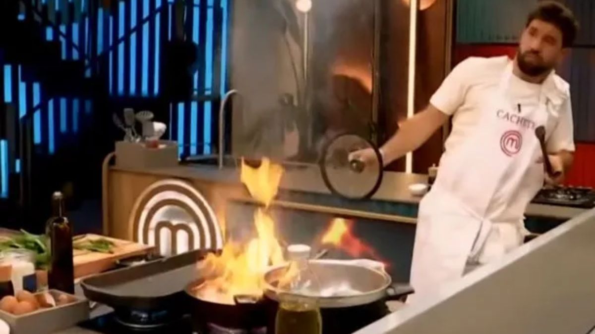 Cachete Sierra protagonizó un momento inesperado en MasterChef Celebrity.
