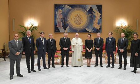 Alberto Fernández estuvo en el Vaticano este jueves, reunido con el Papa Francisco.