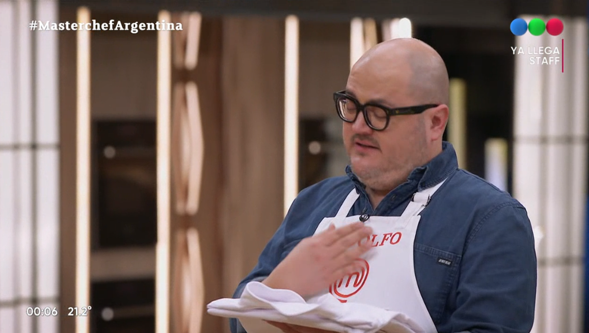 Rodolfo es el primer finalista de MasterChef. Rodolfo es el primer finalista de MasterChef.
