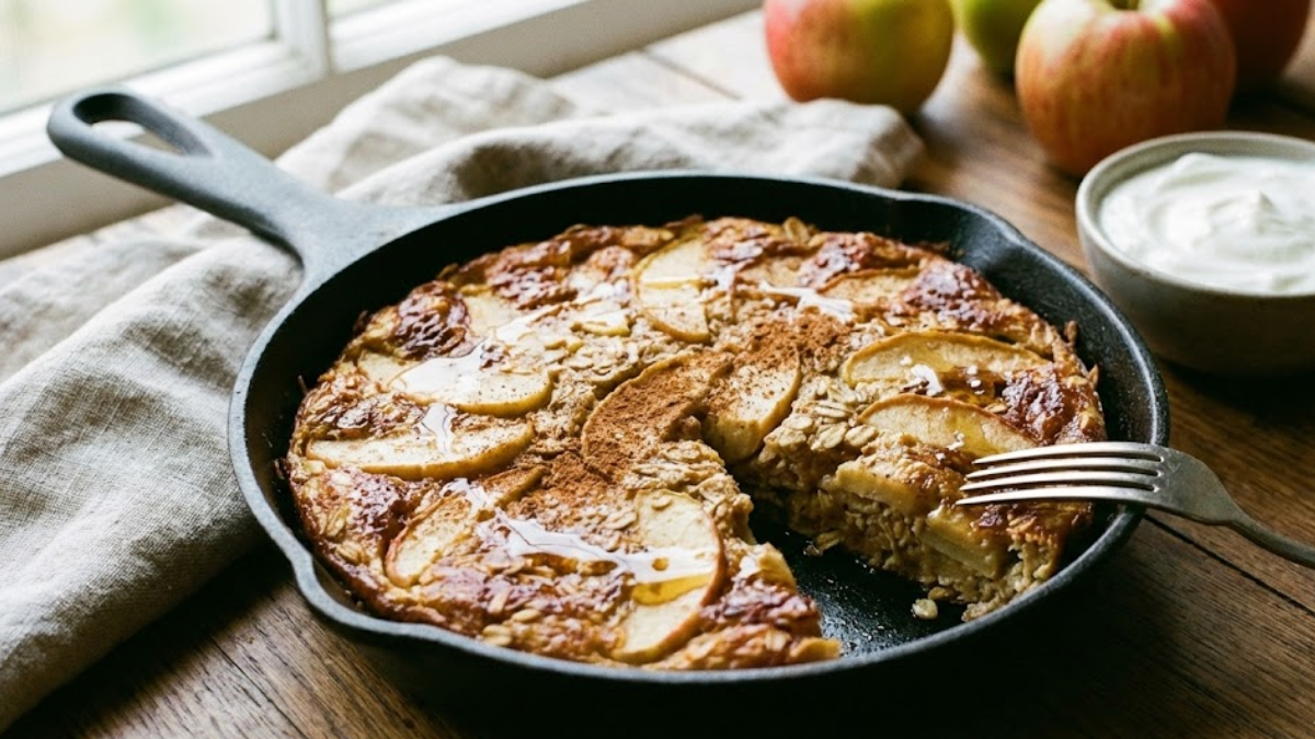 El desayuno viral con manzana que parece un postre pero es súper sano: sin harina ni horno