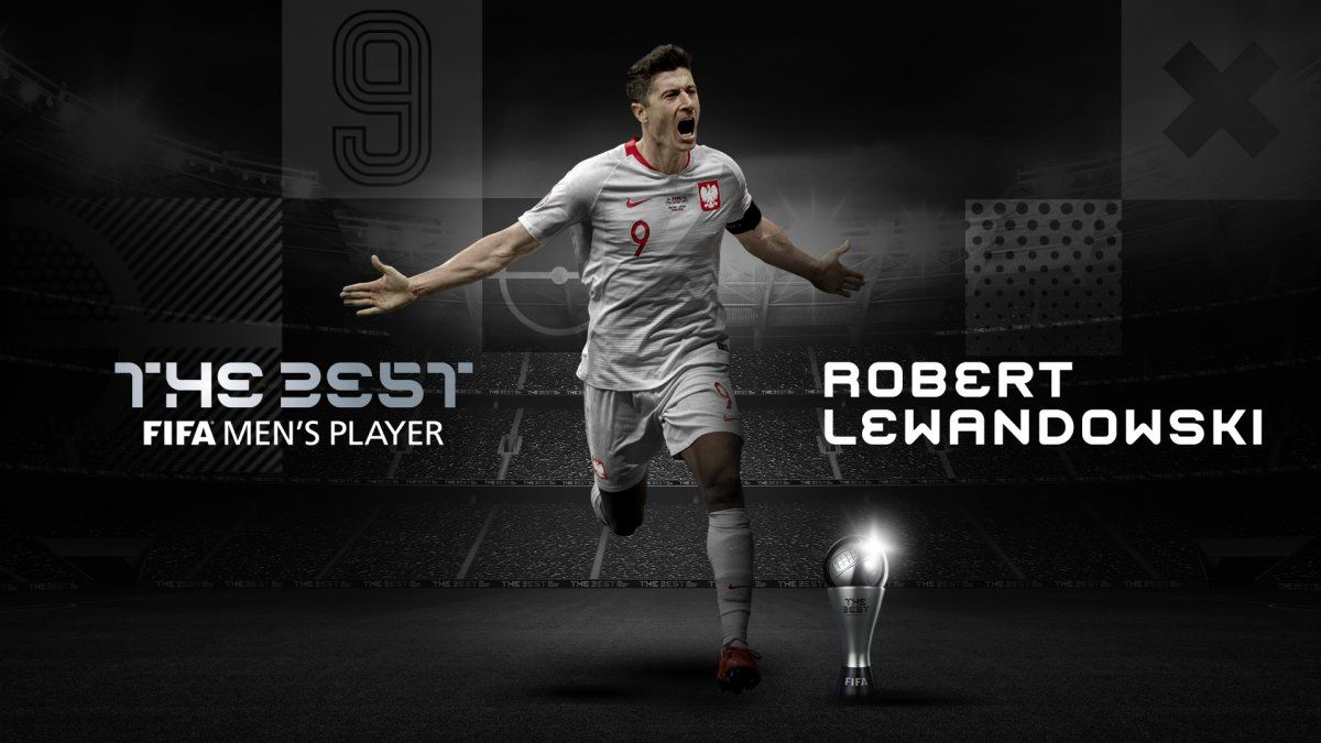 Robert Lewandowski superó a Lionel Messi y se quedó con el premio FIFA The Best