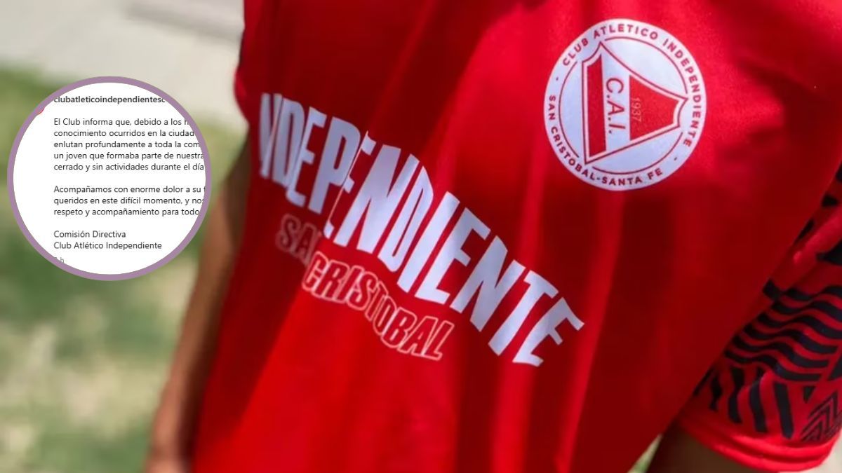 El sentido mensaje del club donde asistía el alumno que fue asesinado por un compañero en un colegio de San Cristóbal.