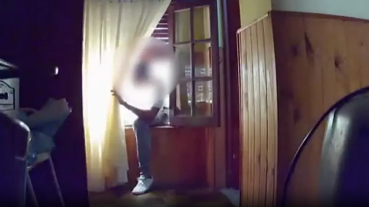 Video: una mujer descubrió que su novio robaba a sus padres jubilados.