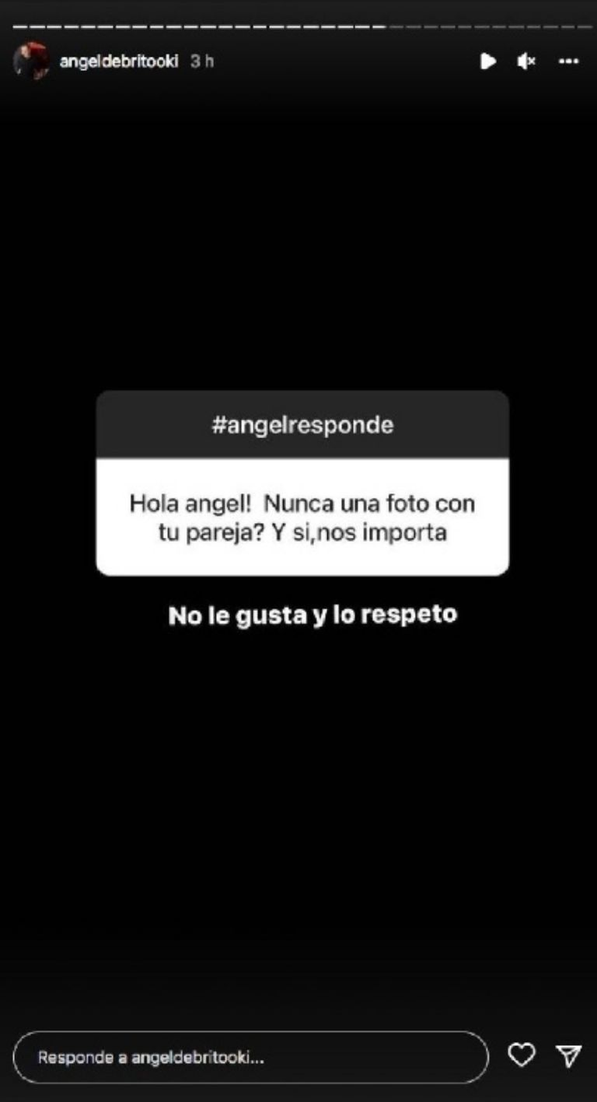 Ángel de Brito había ido acompañado por Javier Medina, su esposo.