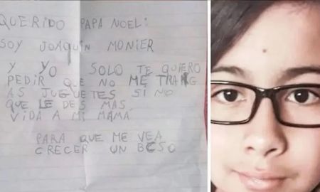 Un nene de Santa Cruz conmovió a todos tras mandarle una carta a Papá Noel pidiéndole que cure a su mamá, enferma de cáncer Un nene de Santa Cruz conmovió a todos tras mandarle una carta a Papá Noel pidiéndole que cure a su mamá, enferma de cáncer
