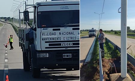 Los trabajos son a la altura de Recreo. Los trabajos son a la altura de Recreo.