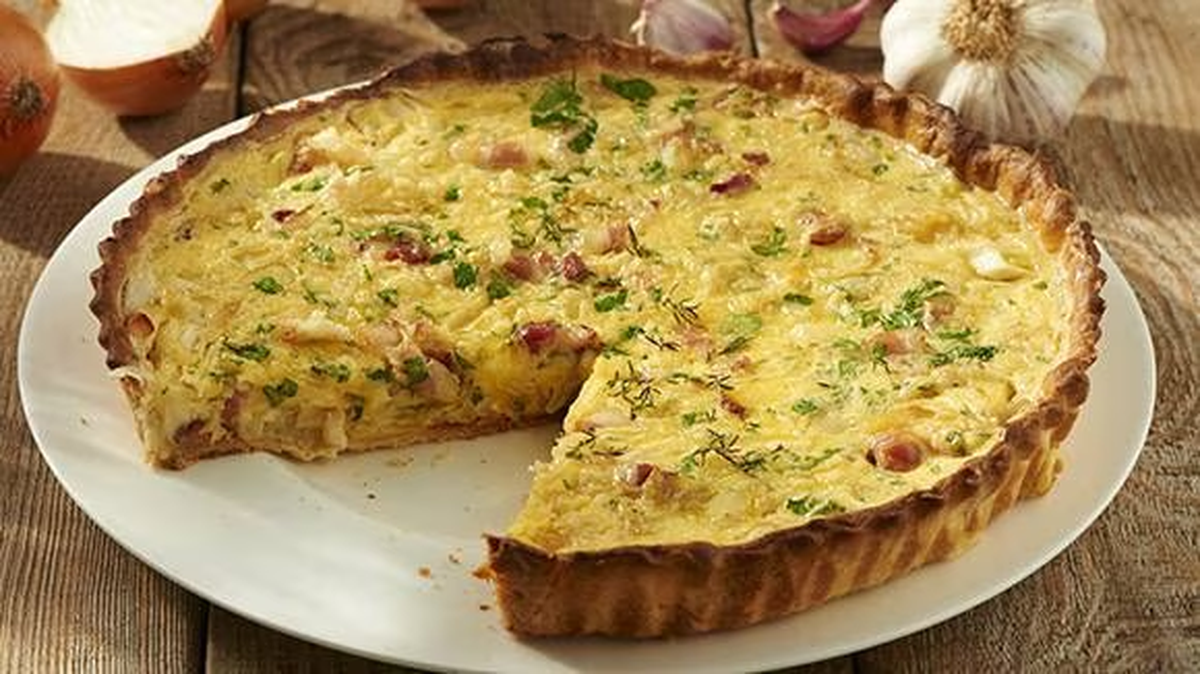 La tarta de puerros es una receta clásica y deliciosa. La tarta de puerros es una receta clásica y deliciosa.