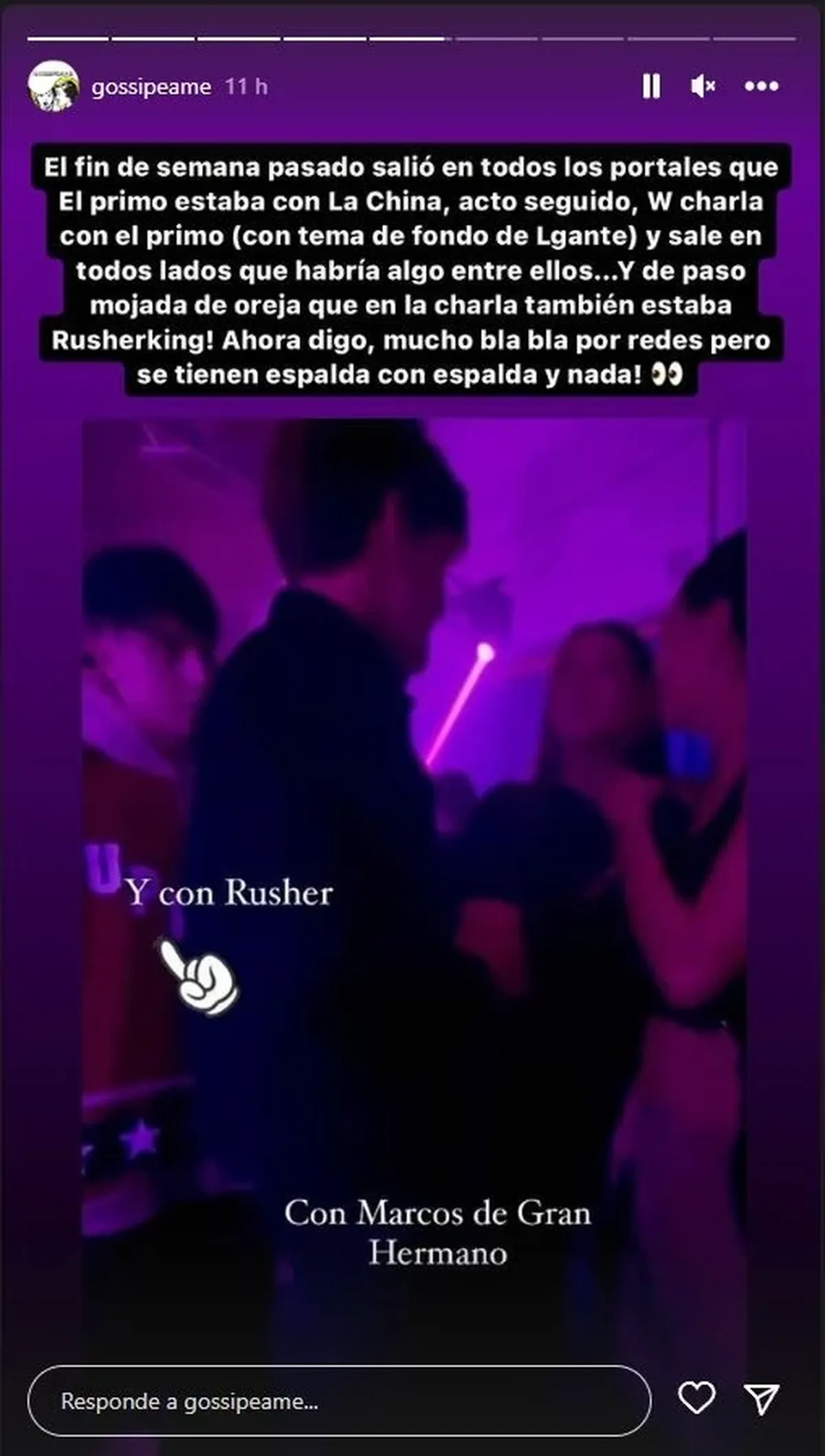 La llamativa foto de Wanda Nara y Rusherking, ex de la China Suárez.