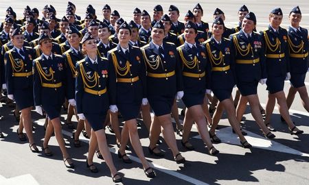 Desfile militar en Kaliningrado (Rusia) con motivo del 75 aniversario de la Victoria en la Gran Guerra Patria (1941-1945), el 24 de junio de 2020. Eduard Molchánov / Sputnik Desfile militar en Kaliningrado (Rusia) con motivo del 75 aniversario de la Victoria en la Gran Guerra Patria (1941-1945), el 24 de junio de 2020. Eduard Molchánov / Sputnik