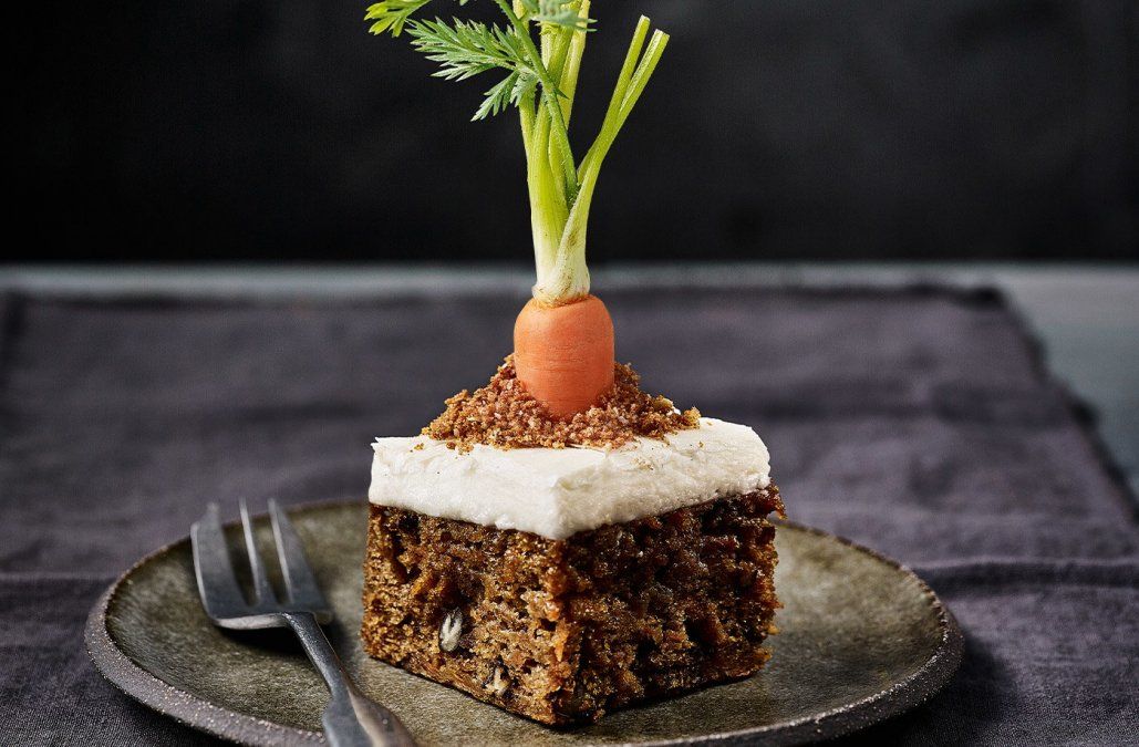 Carrot Cake vegana.