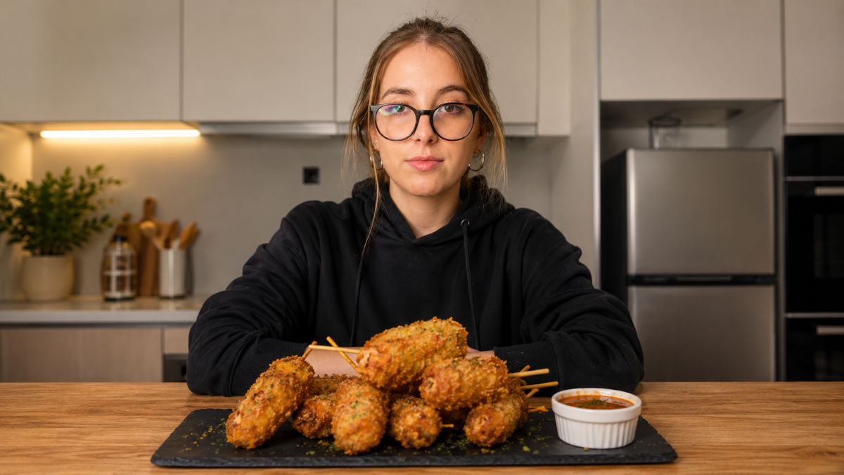 Corn dogs coreanos: la receta casera que queda dorada