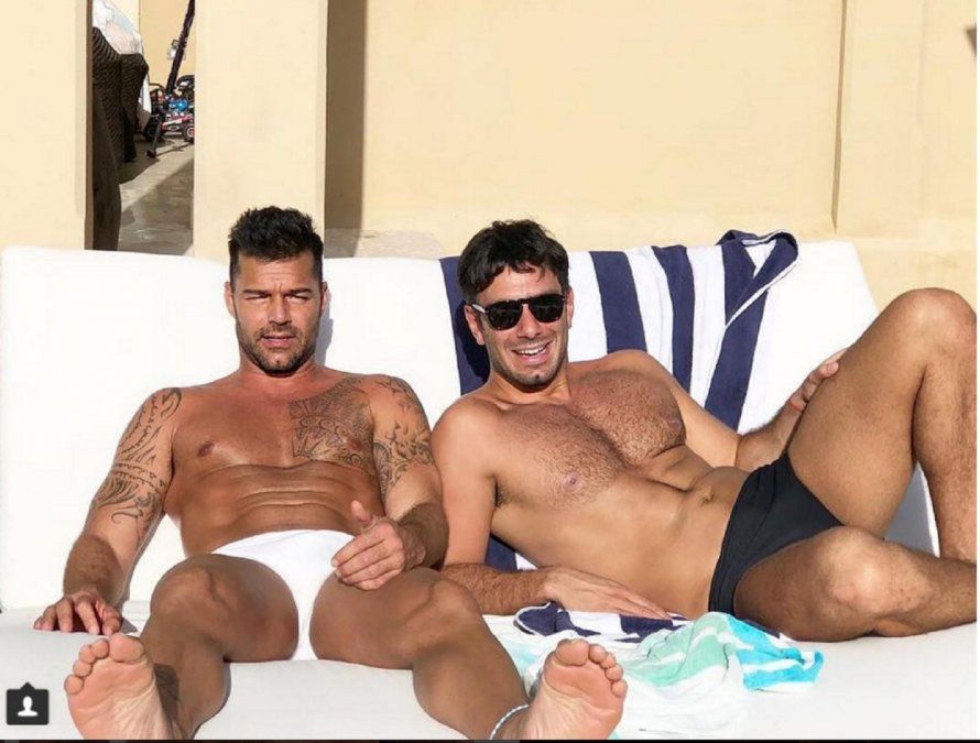 Ricky Martin y Jwan Yosef