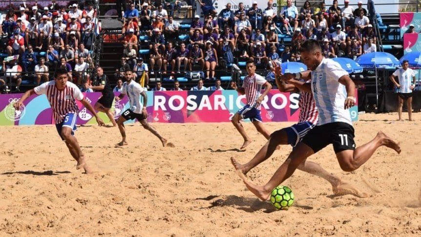 La selección de fútbol playa viaja a Brasil para buscar pasaje a la Copa del Mundo