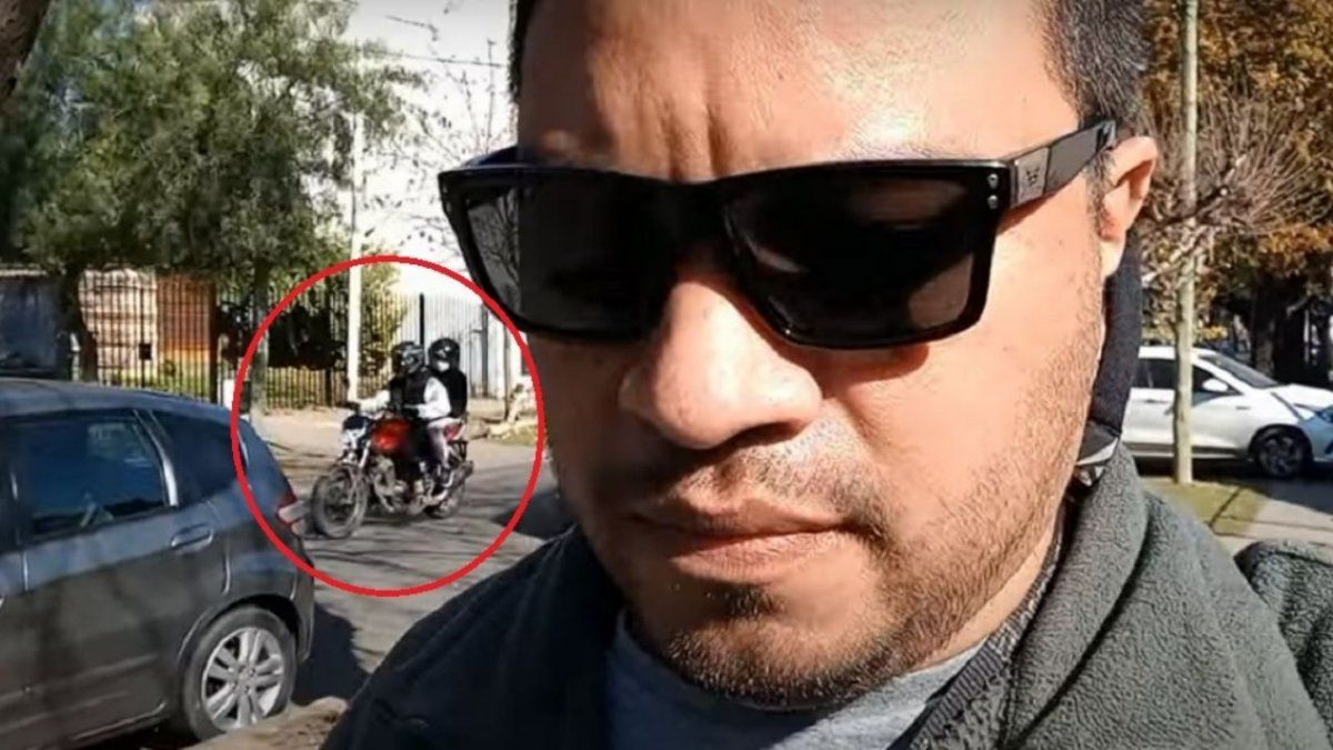 Un hombre grababa un video sobre inseguridad y fue asaltado por dos motochorros: parecía una cacería humana