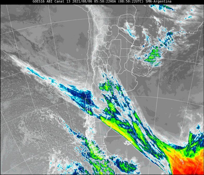 Imagen satelital.
