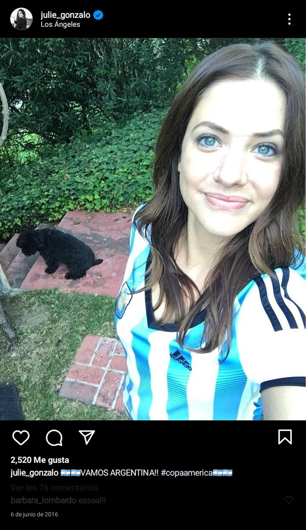 Julie Gonzalo es argentina y triunfa en Hollywood desde hace más de dos décadas.