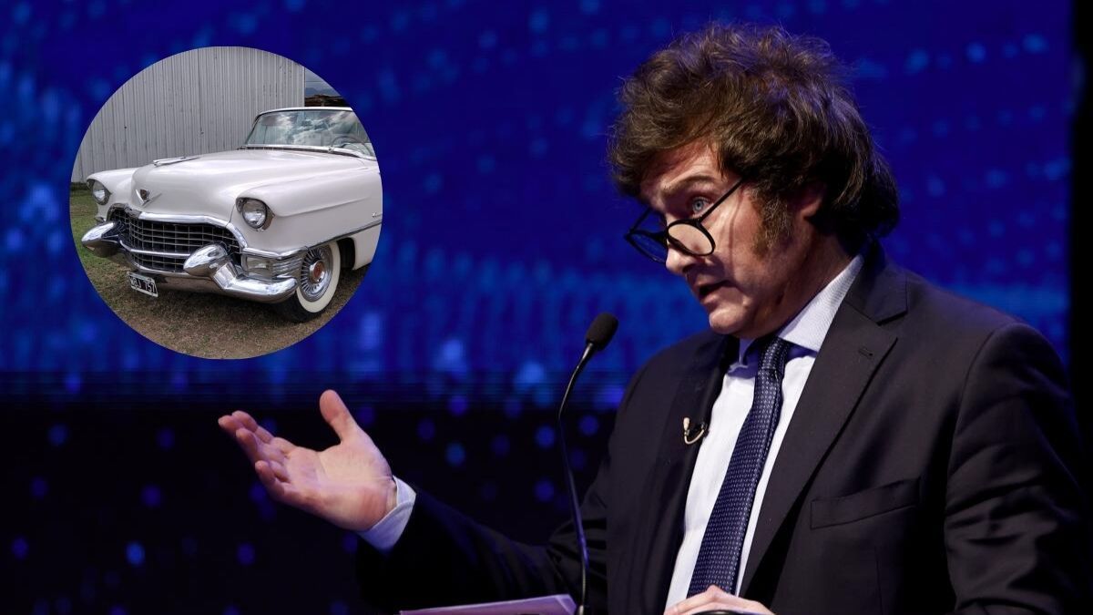 Milei no podrá usar el Cadillac de Perón y un santafesino le ofrece uno igual para la asunción