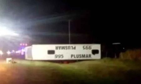 El accidente se produjo alrededor de las 4:00 en el kilómetro 133,500, mano a Capital Federal. El accidente se produjo alrededor de las 4:00 en el kilómetro 133,500, mano a Capital Federal.
