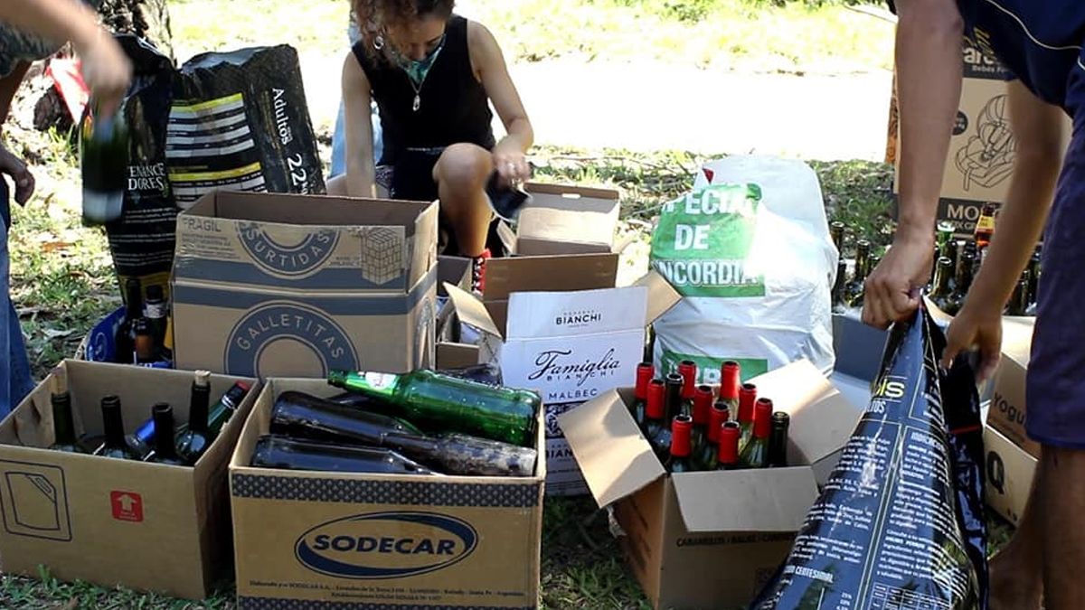 Desde La Costa no es Basural realizaron jornadas de separación de residuos para reducir lo que llegaba a los basurales a cielo abierto.