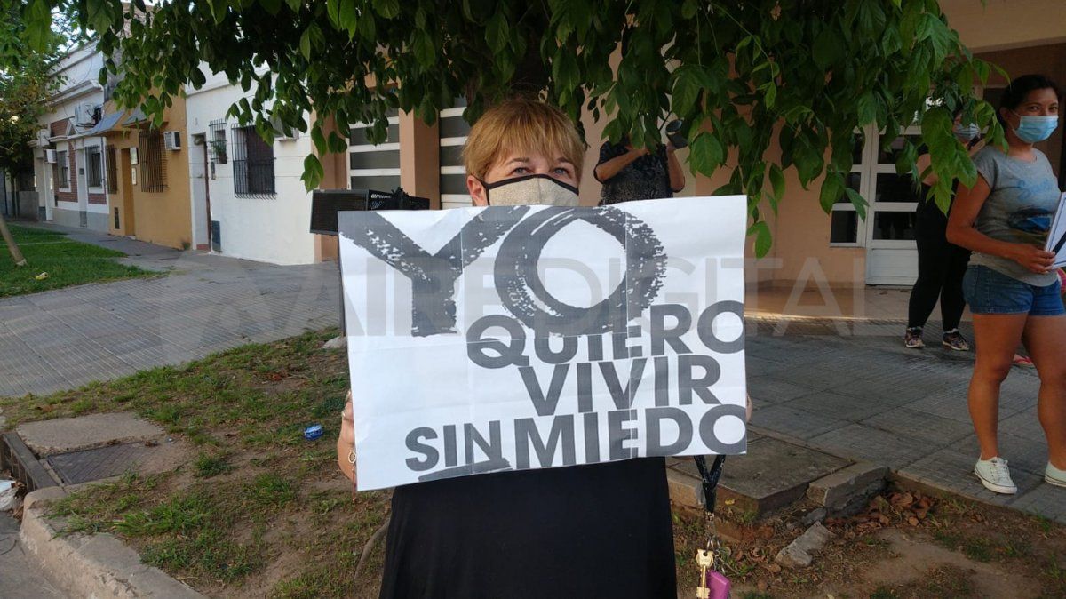 Los vecinos de barrio Fomento 9 de Julio pidieron mayor prevención. 