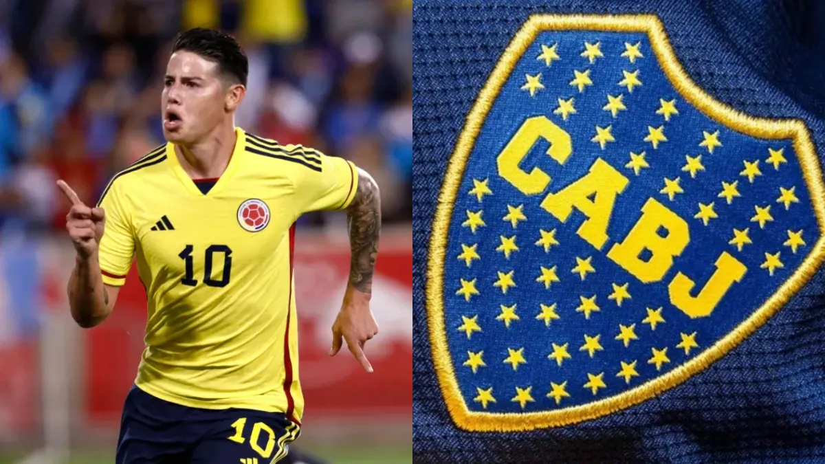 James Rodríguez es uno de los jugadores que suena para refuerzo de Boca.