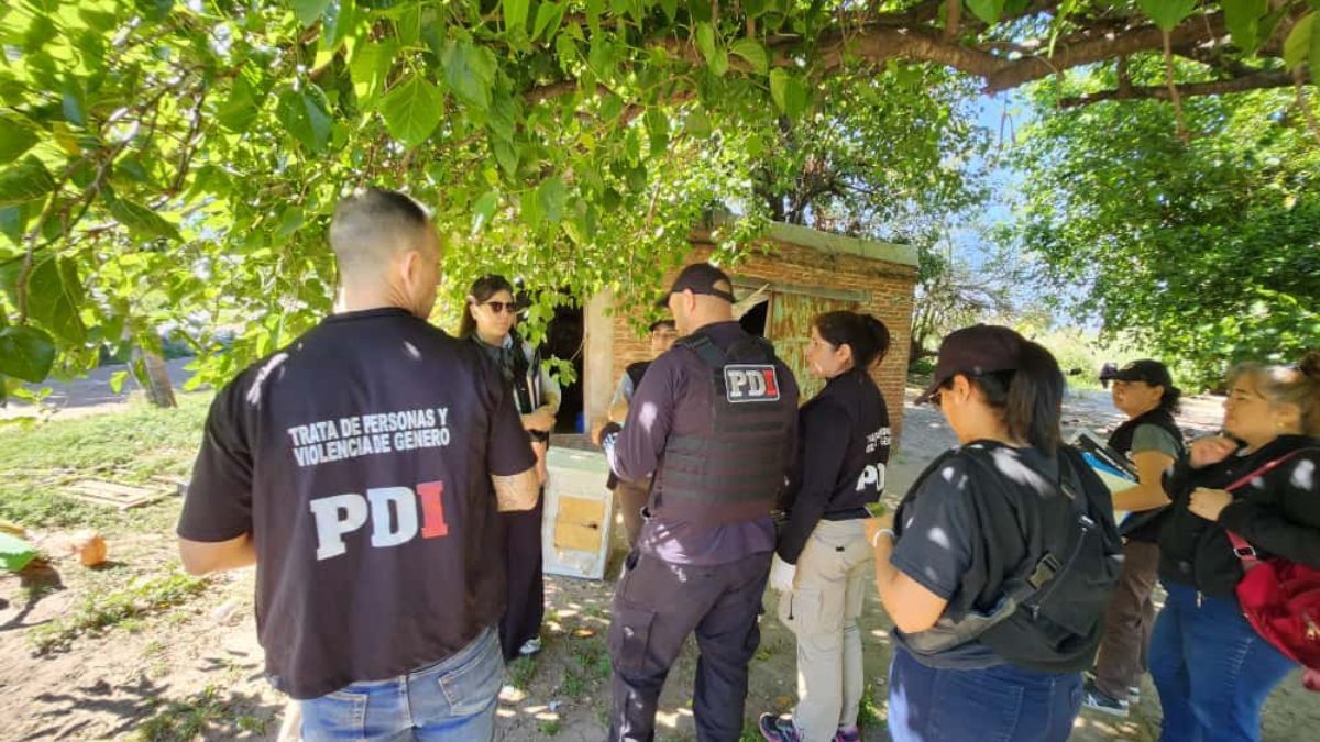Los investigadores constataron las condiciones en las que vivían 45 personas en el predio de Arroyo Leyes