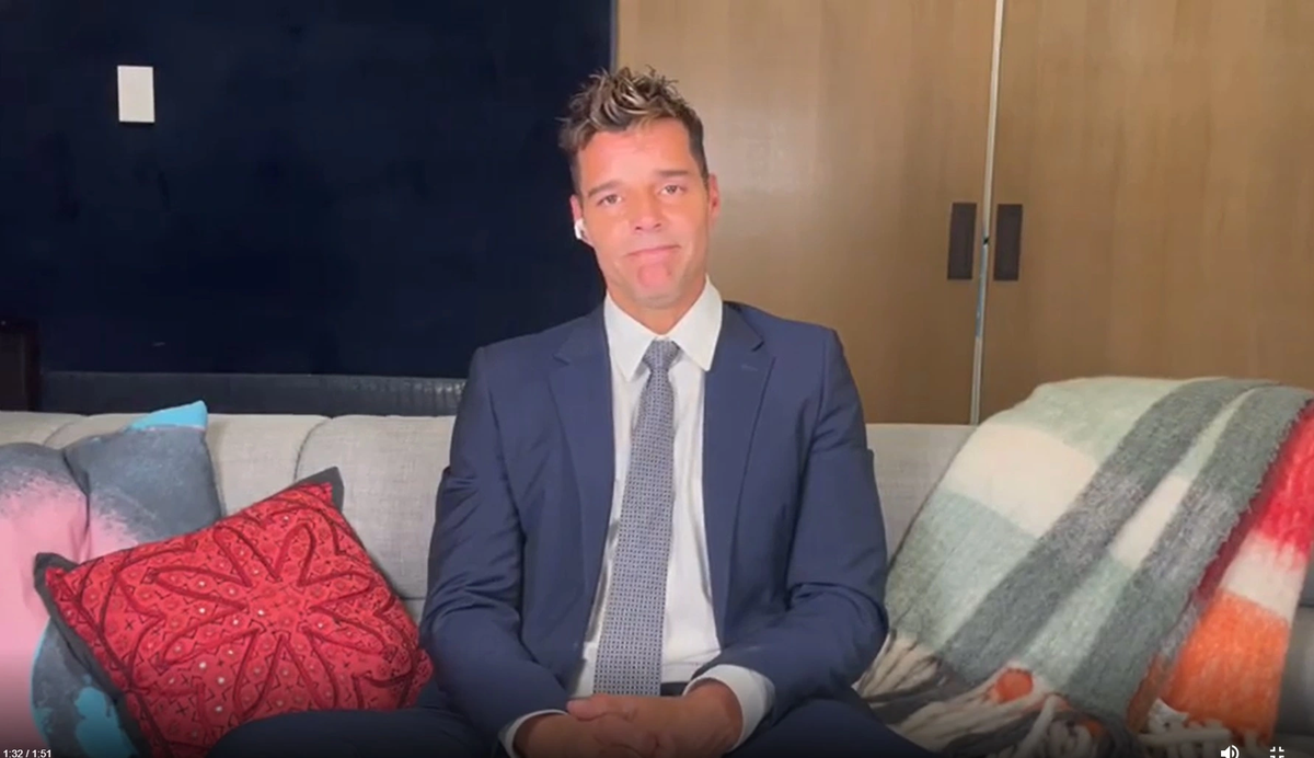 Ricky Martin rompe el silencio sobre las acusaciones de violencia doméstica.