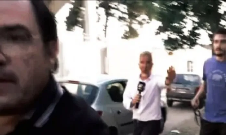 Los familiares de Máximo Thomsen agredieron a un periodista y un camarógrafo que estaban en vivo Los familiares de Máximo Thomsen agredieron a un periodista y un camarógrafo que estaban en vivo
