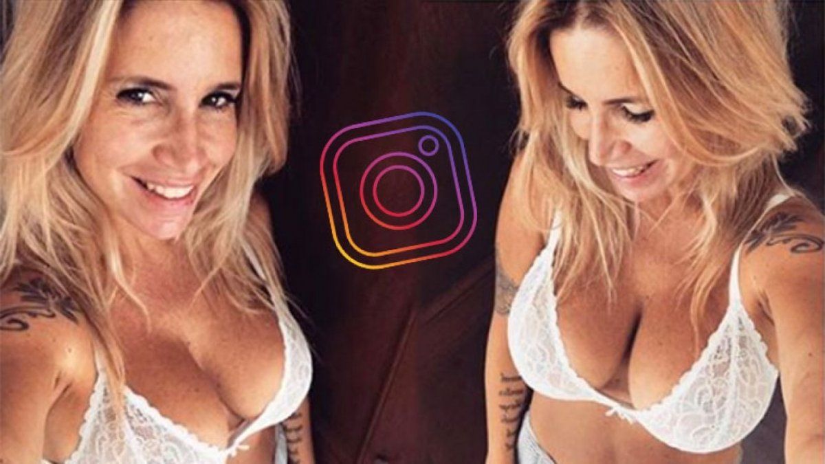 Flor Peña se mostró disfrutando el fin de semana con un bikini que le quedaba pintado.&nbsp;