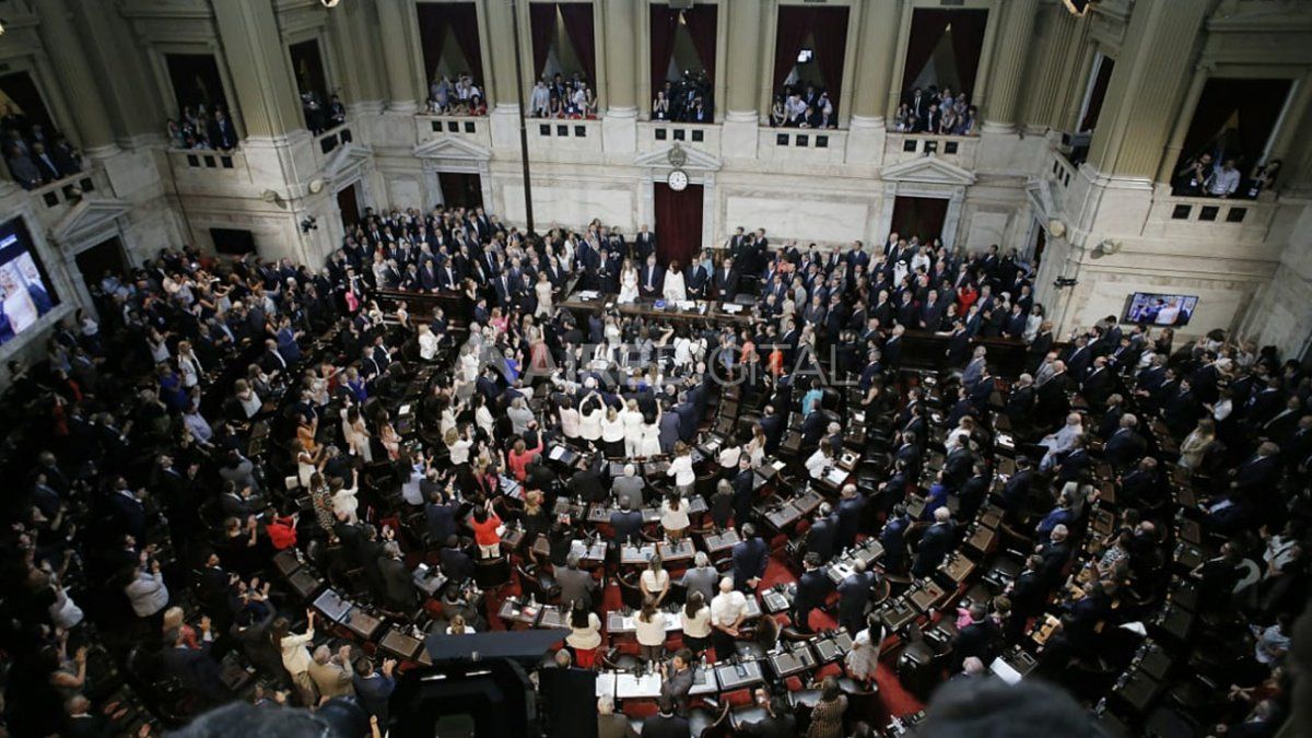 Las mejores fotos de la asunción de Alberto Fernández