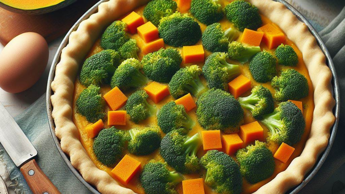 El pastel de calabaza y brócoli es una opción rica y fácil de hacer en casa. El pastel de calabaza y brócoli es una opción rica y fácil de hacer en casa.